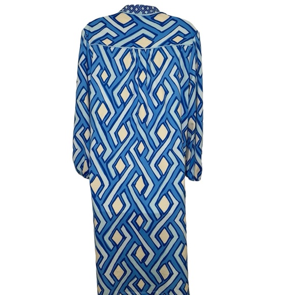 J. McLaughlin Emer Long Sleeve Dress Size M - Picture 4 of 12